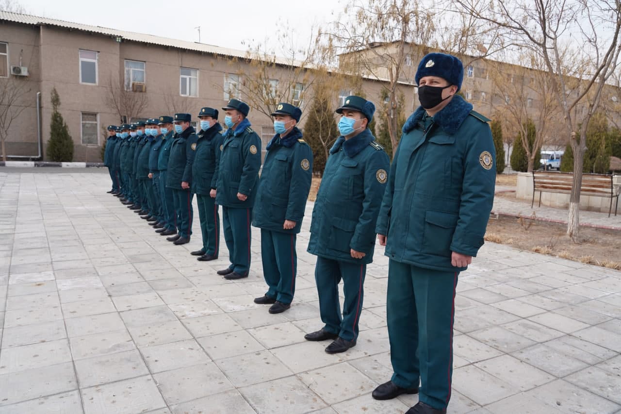 Orasta kiyinish va shaxdam qadam tashlash ichki ishlar organi xodimiga xosdir